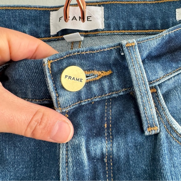 Frame Denim Le Nik Straight-Leg in Moma Size 25 - Picture 4 of 13